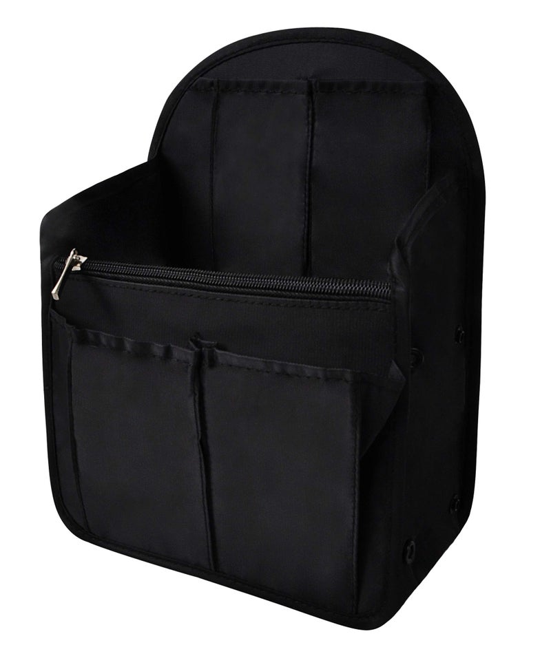 Vercord Backpack Organizer Insert Liner Hanging Travel Bag in Bag with Many Pockets Black Large - Image 1